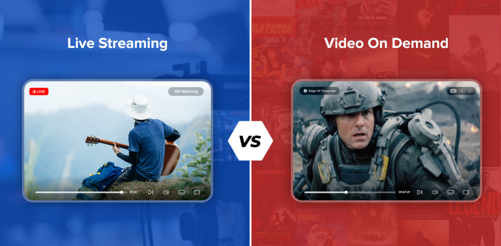On-Demand Video vs Live Streaming
